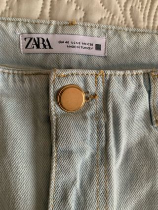 Pantalón vaquero Zara Talla 40
