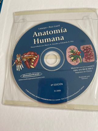 atlas de Anatomía LATARJET tomos 1 y 2