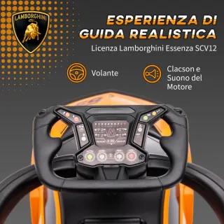 Macchinina per Bambini 2 in 1 con Maniglione e Bar