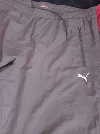 Chándal Puma Blanco y Gris de hombre