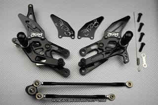 Estriberas retrasadas HONDA CBR 600 RR 2003 - 2006