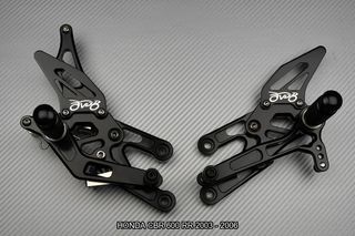 Estriberas retrasadas HONDA CBR 600 RR 2003 - 2006