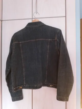 Chaqueta vaquera adornada talla 38