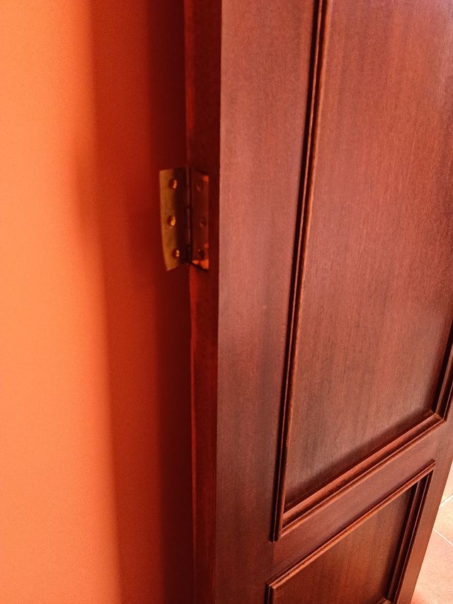 Puerta de madera pintada a mano
1,81 por 46, 3,05