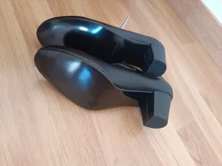Zapatos Flamenco Niña Negros Tacon Bajo talla 33