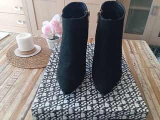 Botines ante negros Primadonna
