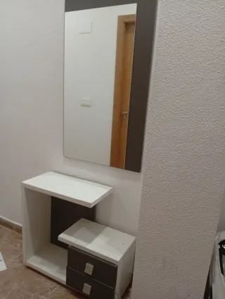Recibidor completo con espejo 