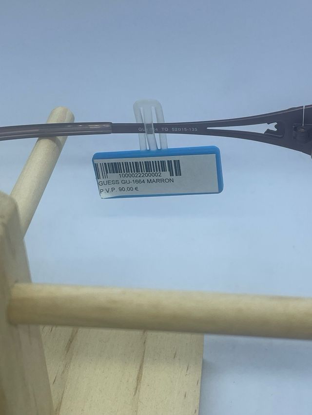 Montura Guess Marrón y Dorada Nueva