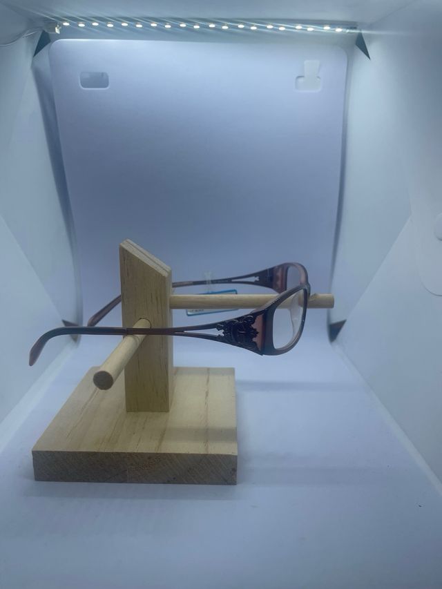 Montura Guess Marrón y Dorada Nueva