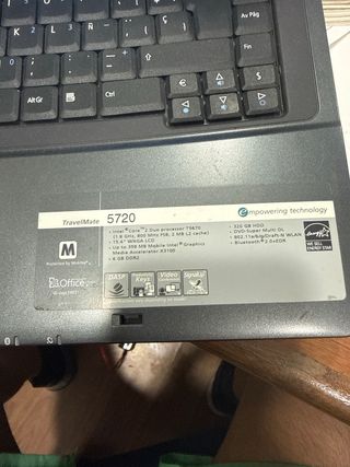 Acer TravelMate 5720 Ordenador Portátil