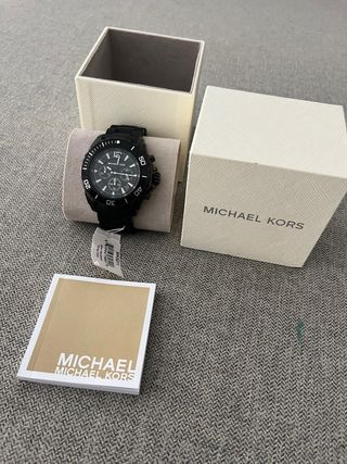 Reloj Michael Kors MK8211 Cronógrafo Negro