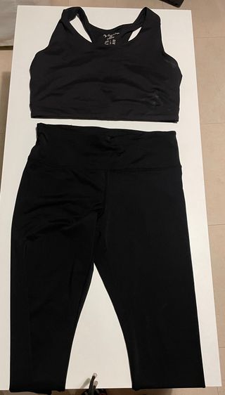 Conjunto deportivo Crivit negro mujer