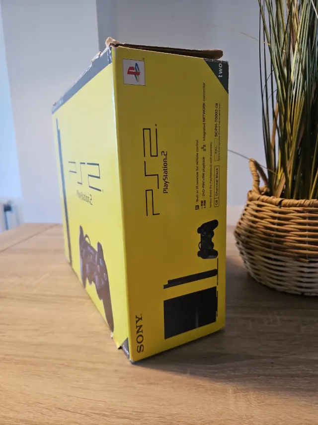 PS2 Slim con Caja Sony PlayStation 2