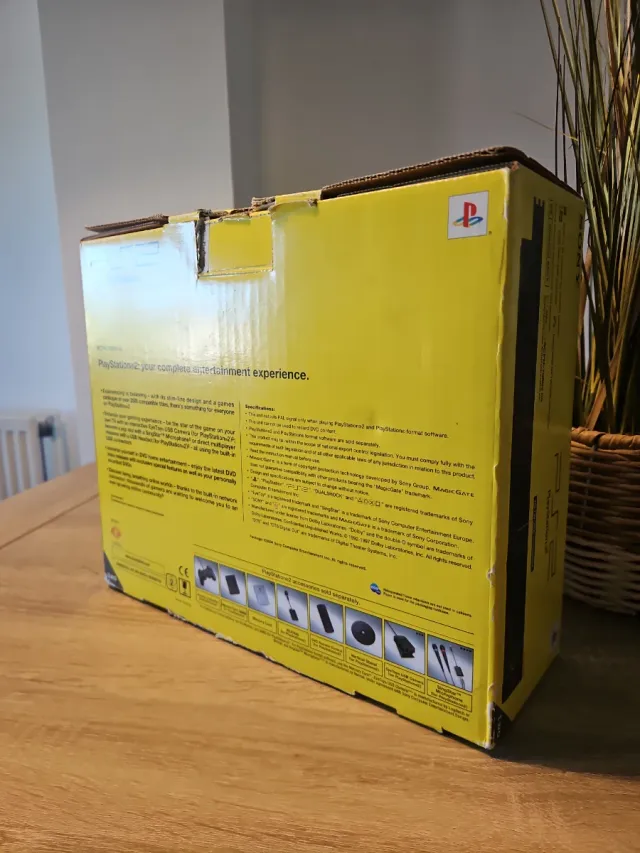 PS2 Slim con Caja Sony PlayStation 2