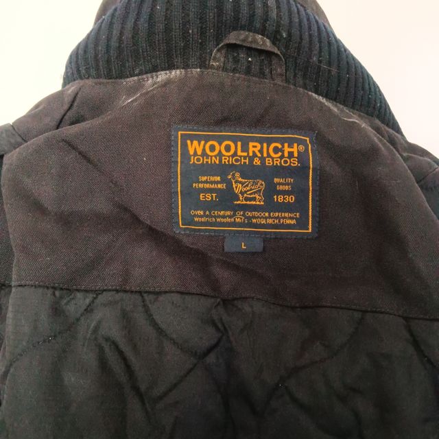 Woolrich Giubbotto Nero Taglia L