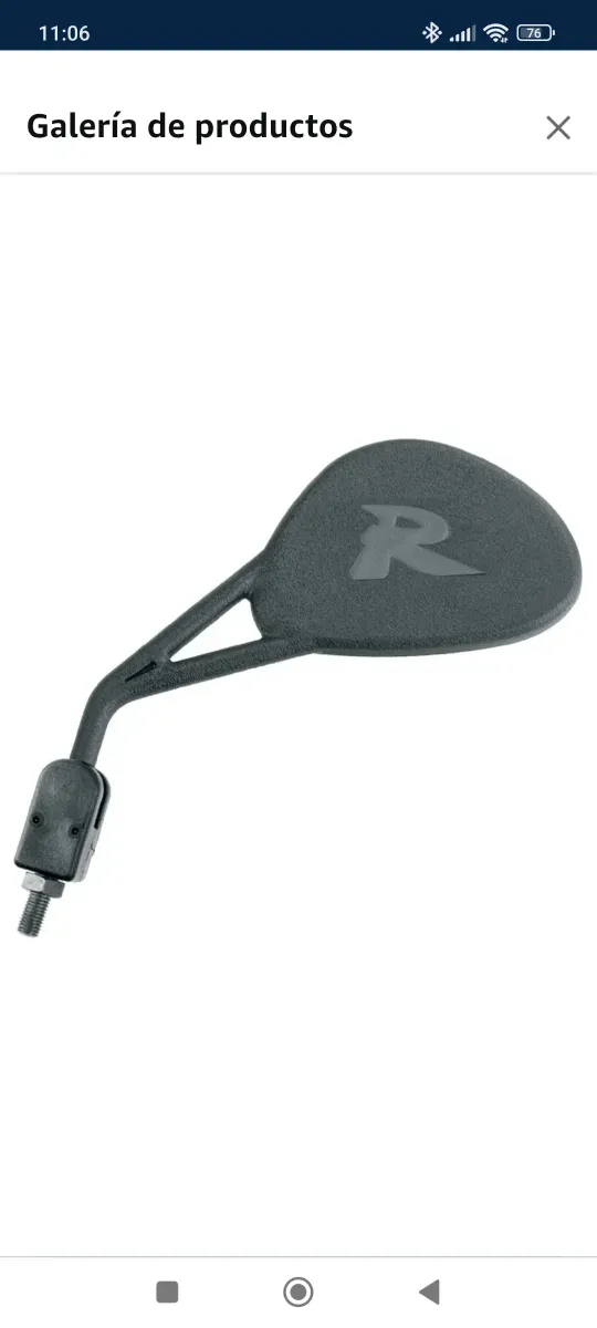 Espejo Retrovisor Enduro quitamultas M10