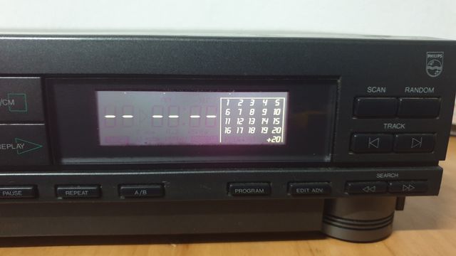 Reproductor CD Philips CD230 Negro