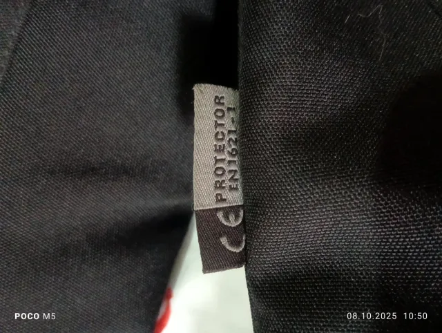 Chaqueta Moto Negra Talla S-M