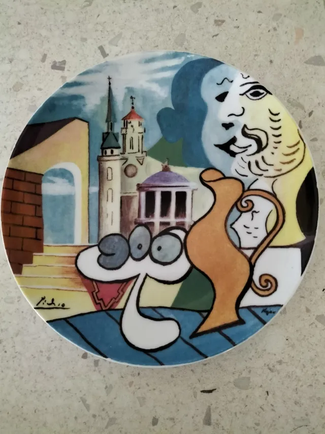 Piatto Galanterie Konrad Kujau Picasso