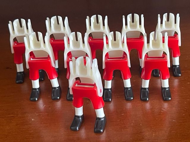Lote 10 Piernas Playmobil