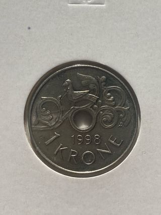 Lote 11 monedas Noruega