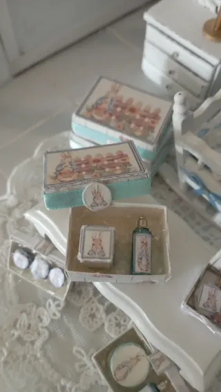 Set regalo dollhouse Peter Rabbit 1:12