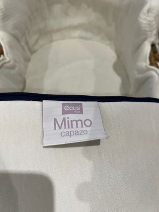 Moisés de bebé fibra y ratán. 
