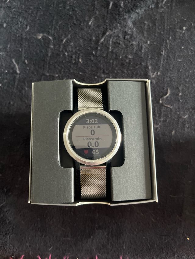 Garmin vivoactive 3 Smartwatch Plata/Negro
