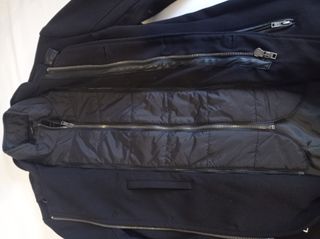Chaqueta de paño negra para niño