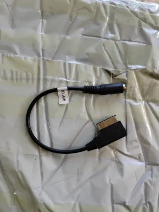 Cable Ami to aux 