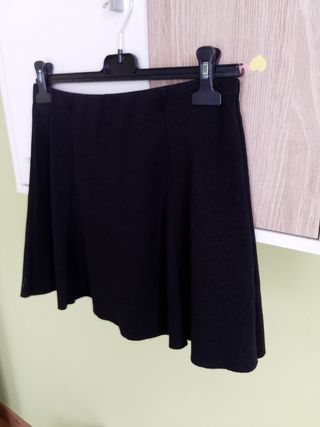 Minifalda vuelo negra Shana 