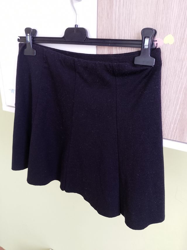 Minifalda vuelo negra Shana 