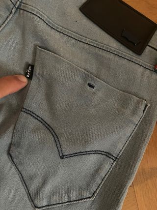 Lote 3 Pantalones Levi's Negros,azules Talla 38