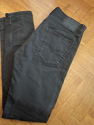 Lote 3 Pantalones Levi's Negros,azules Talla 38