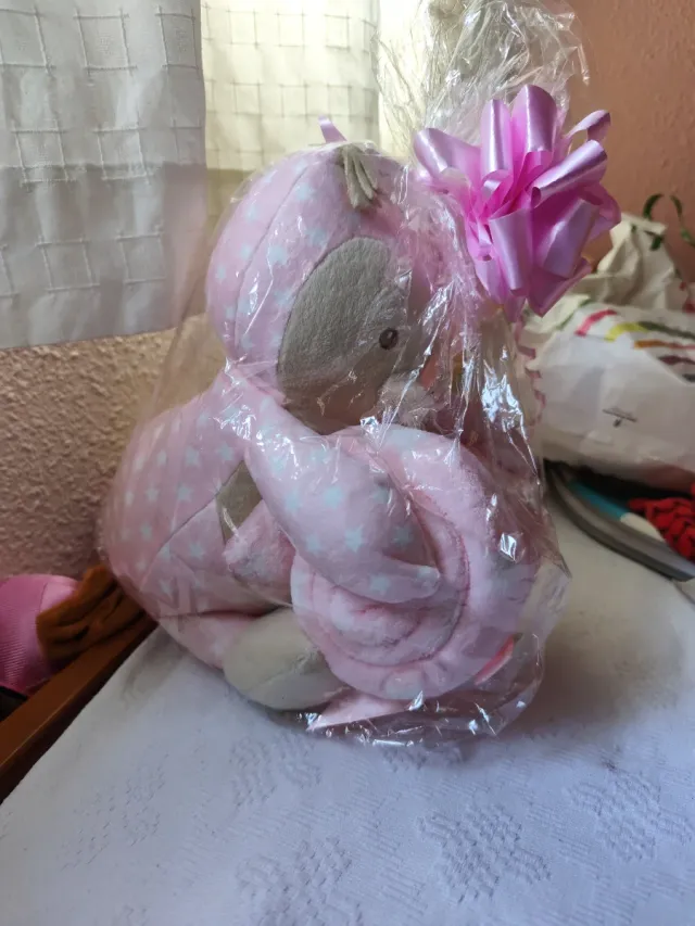 Regalo bebé: mantita y peluche estrellas