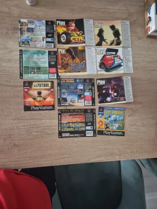 Lote Carátulas Juegos PS1