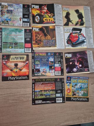Lote Carátulas Juegos PS1