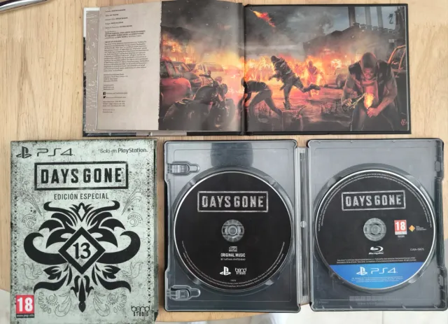 Days Gone Edición Especial metal Coleccionista PS4