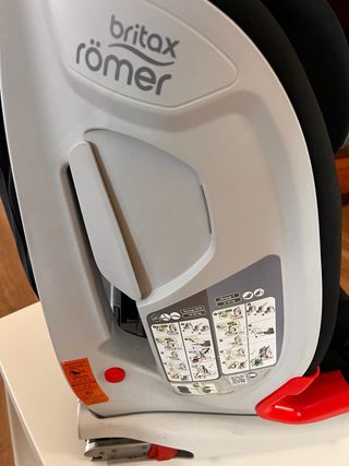Silla coche Britax Römer negra