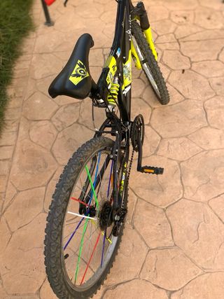 Bicicleta Decathlon 24” doble suspensión 