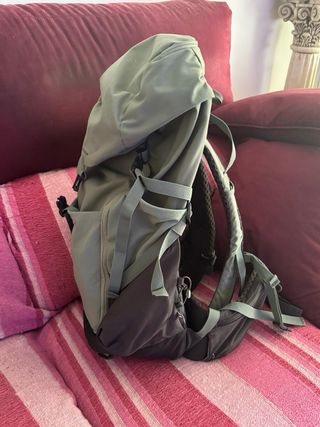 Mochila Quechua 30L - Gris/Verde