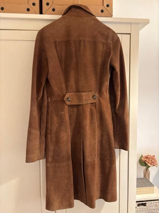 Trench Dsquared2 Marrón Vintage Entallada. Eq 36