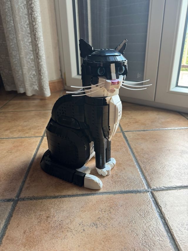 LEGO Gatto Tuxedo 21349 - Montato