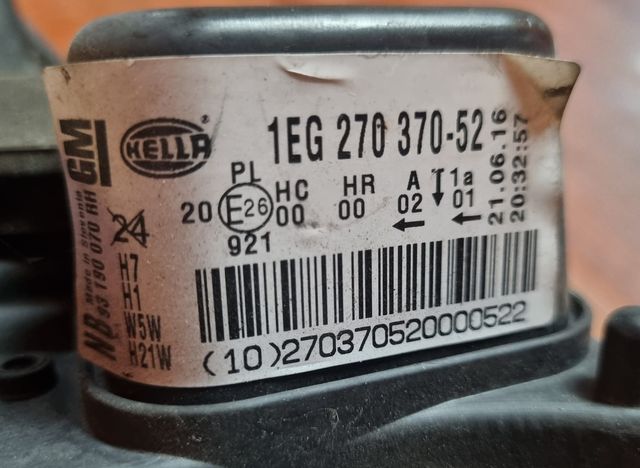 Faro Izquierdo Opel Astra H