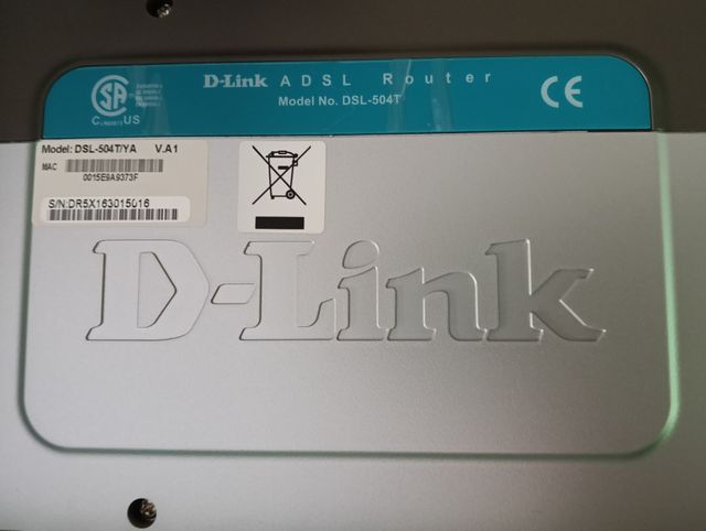 Router ADSL D-Link DSL-504T