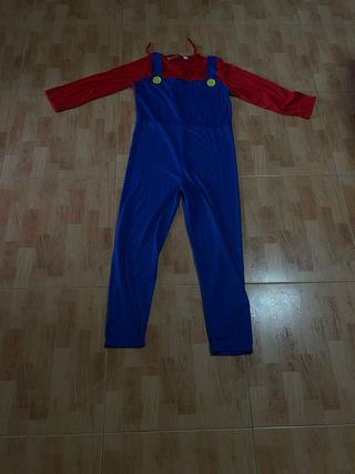 Disfraz Mario Bros Talla S Adulto