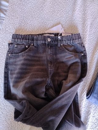 Jeans Pull&Bear Wide Leg Mujer Talla M