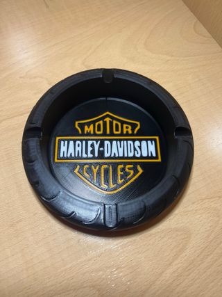 Cenicero o porta llaves Harley Davidson 
