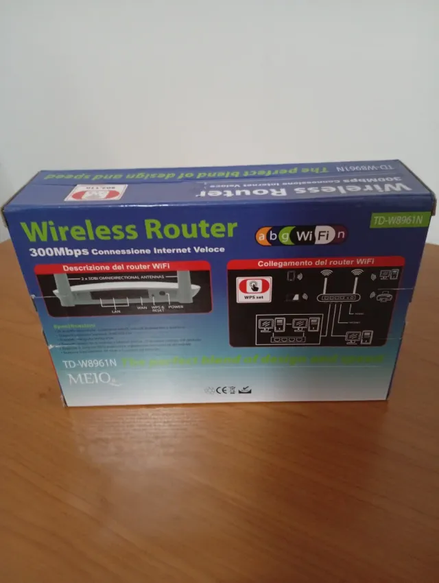 Router Wireless MEIQit TD-W8961N 300Mbps