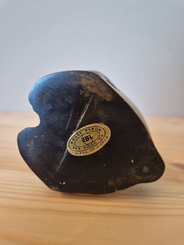 Orso panda in ottone